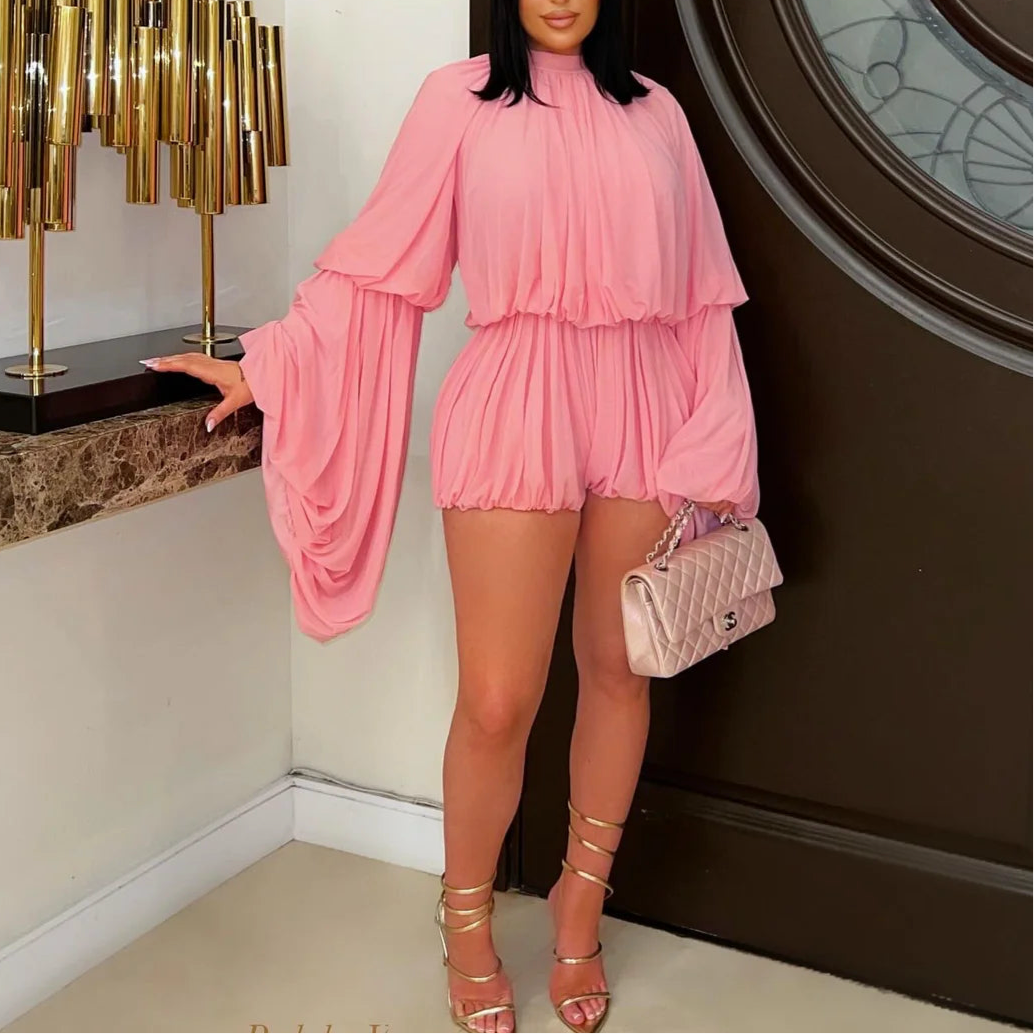 “Material Girl” Mesh Romper