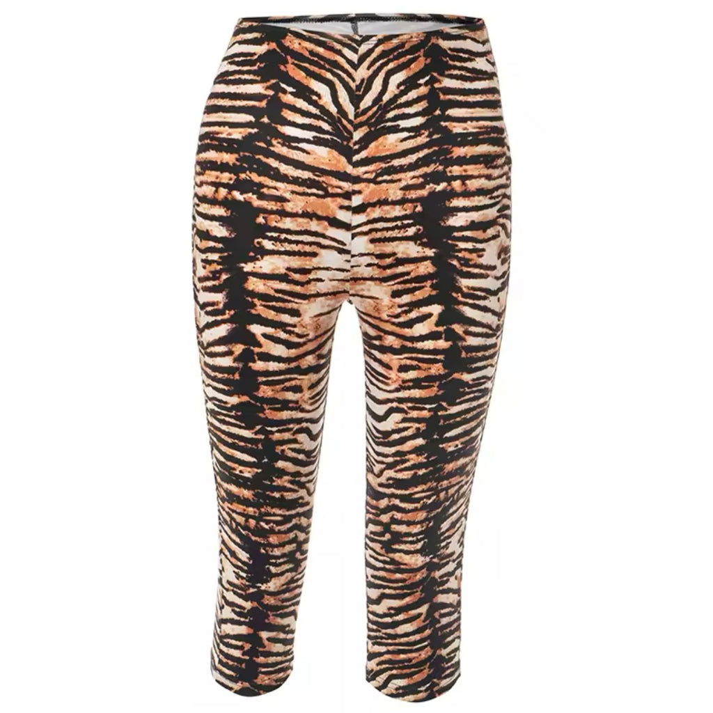 “Stripes” Tiger Capris