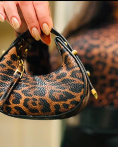 “Little Wild” Mini Leopard Bag