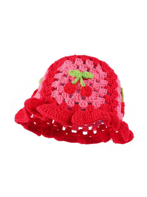 “Cherry On Top” crotchet hat