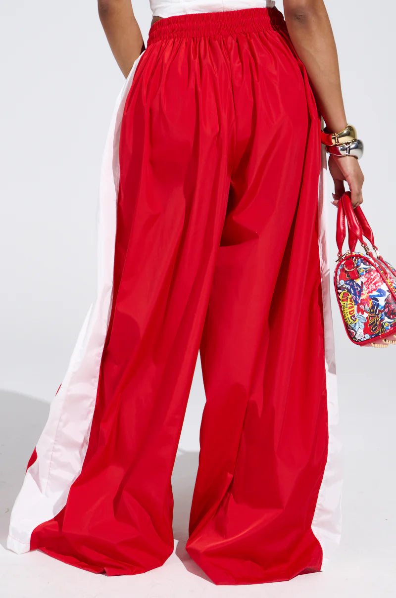 “Follow My Lead” Windbreaker Pants