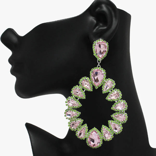 “Queen of Everything” Rhinestone Earrings