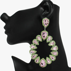 “Queen of Everything” Rhinestone Earrings