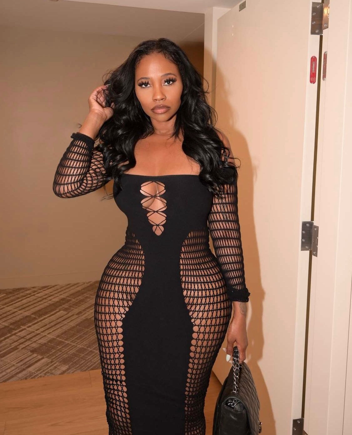 “Whatever She Wants” Bodystocking Dress