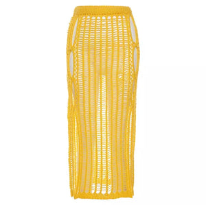 “Banana Split” Crotchet Skirt