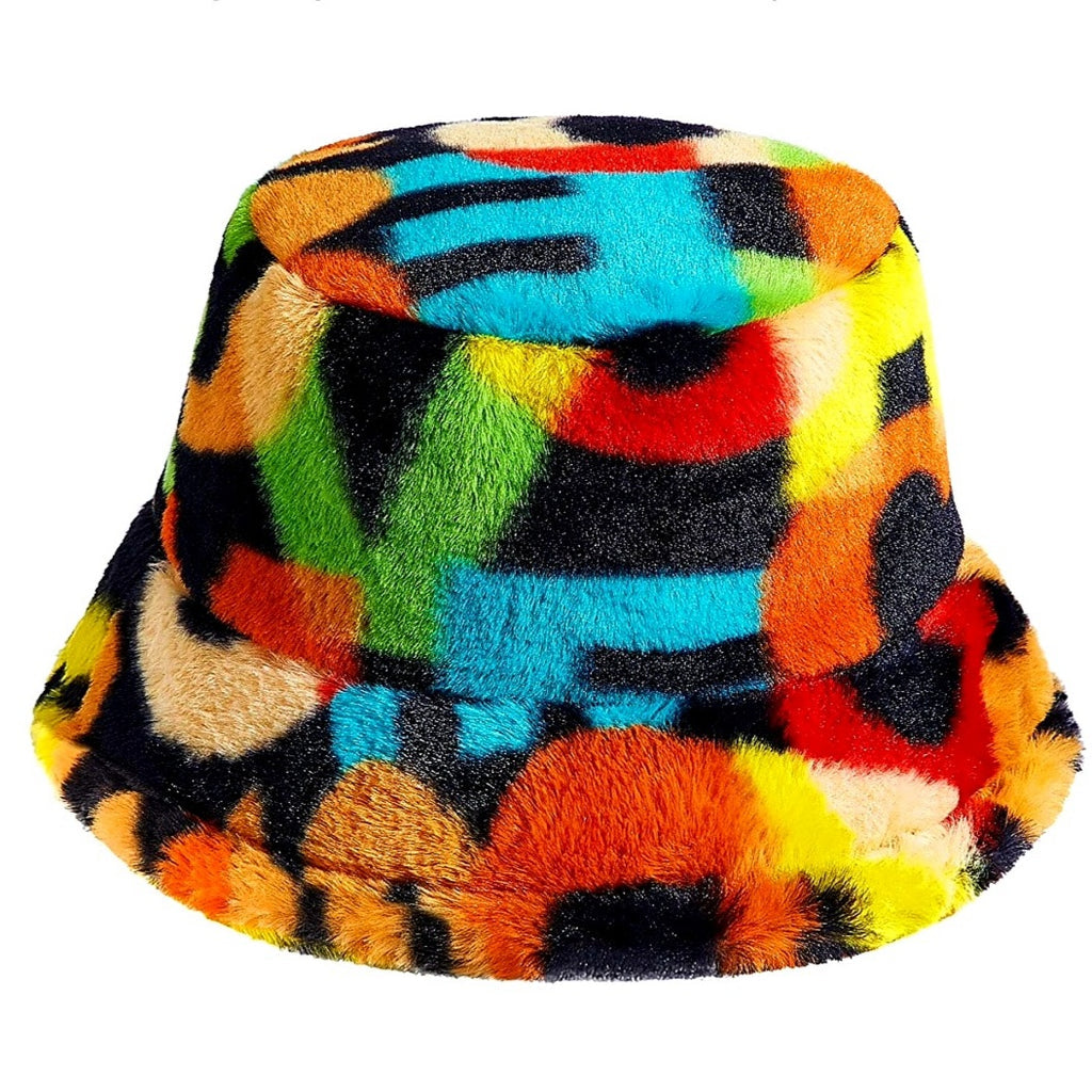 “In Living Color” Furry Bucket Hat