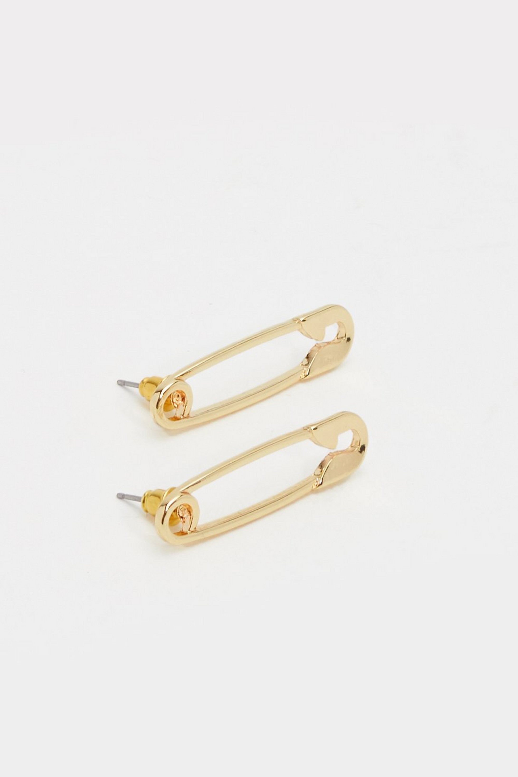 “Play It Safe” Safety Pin Earrings