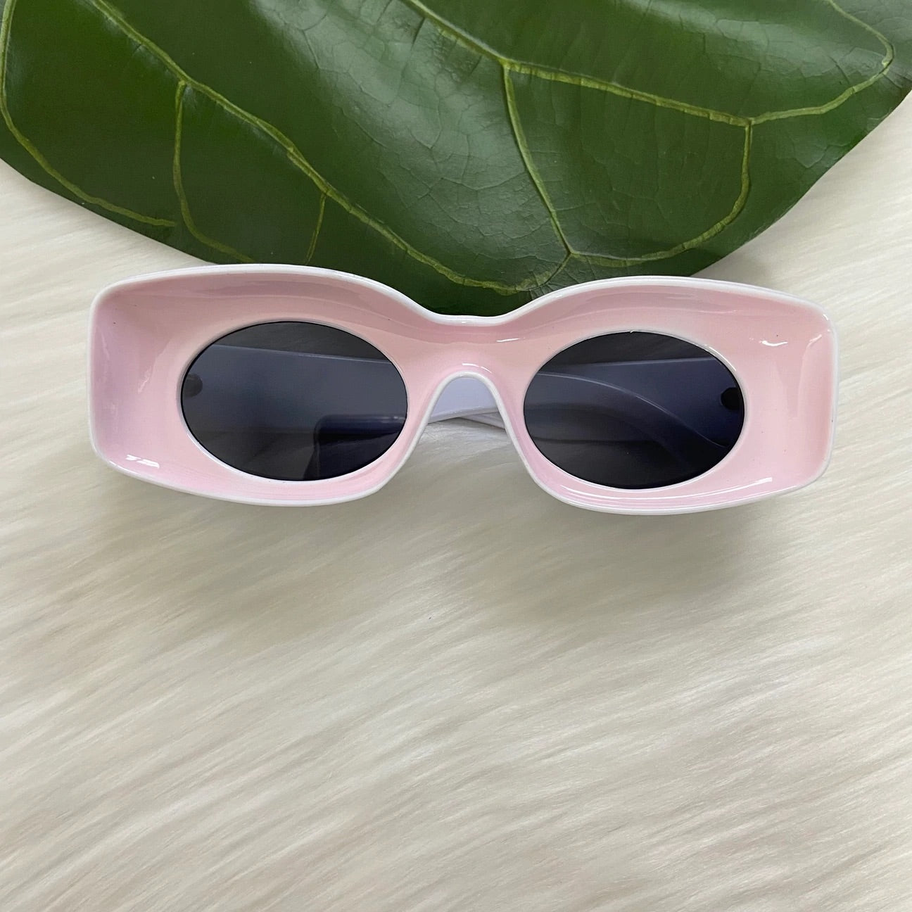 “Love Is Blind” Inverted Retro Sunglasses