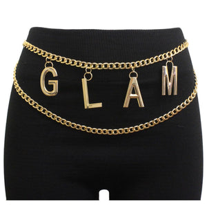 “Glam” Chain belt